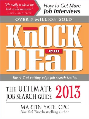 cover image of Knock 'em Dead 2013